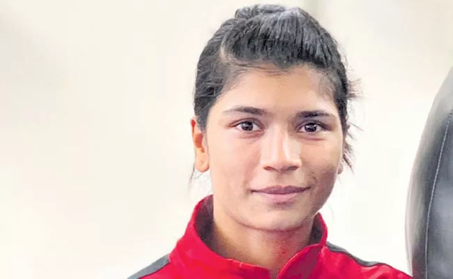 Indian boxers Nikhat Zarine at the International Boxing Tournament - Sakshi