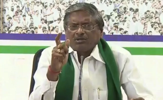 YSRCP Leader Nagi Reddy Slams CM Chandrababu Naidu - Sakshi