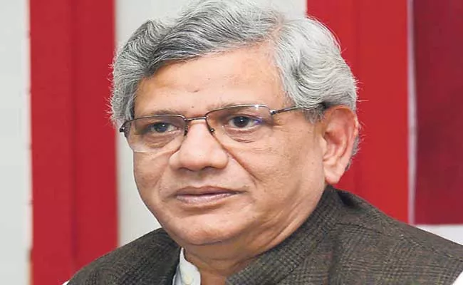 Sitaram Yechury Participate State Secretariat Meeting In Telangana - Sakshi