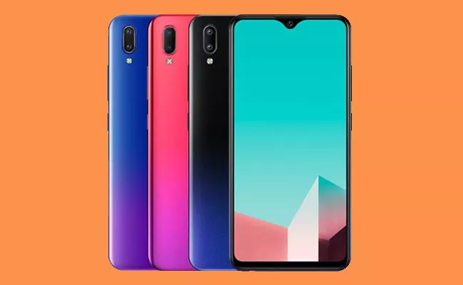 Vivo U1 with 6.2-inch Waterdrop  Notch Display - Sakshi