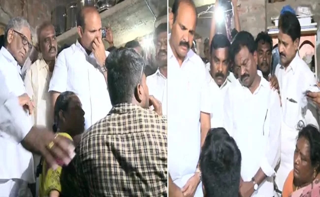 Former Kotaiah Suspicious Death YSRCP Fact Finding Committee Visit Kondaveedu - Sakshi