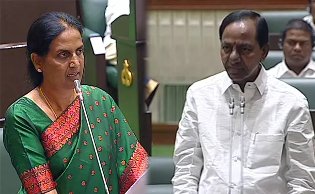 We take two women in Cabinet, Announces CM KCR - Sakshi