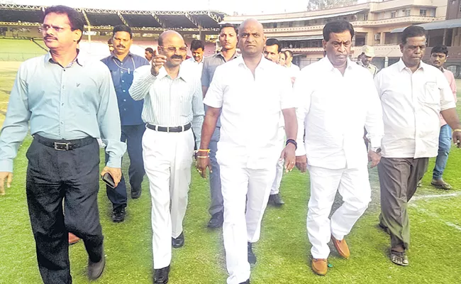 Sports Minister Srinivas Goud promises the government is keen to promote sports - Sakshi