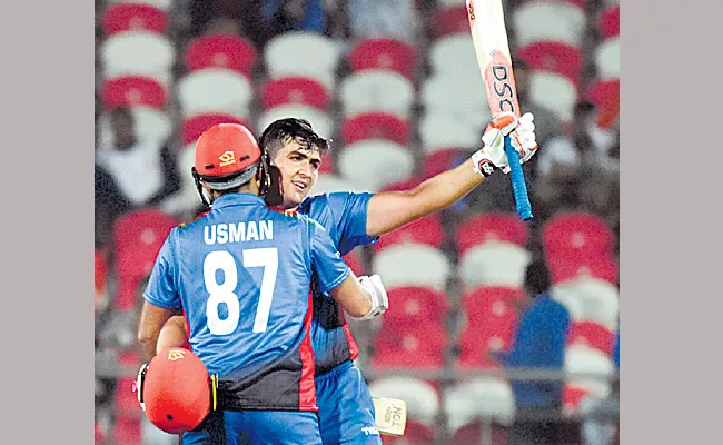 Afghanistan set a new Twenty20 record against Ireland - Sakshi