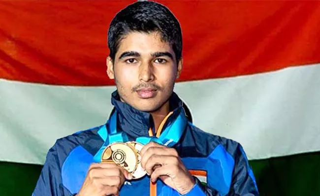 Saurabh Chaudhary creates world record in ISSF Shooting World Cup - Sakshi