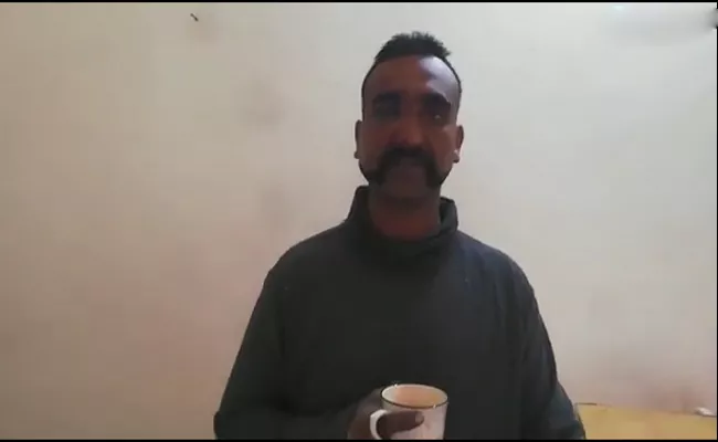 Pak army treated well says IAF Wing Commander Abhinandan  - Sakshi