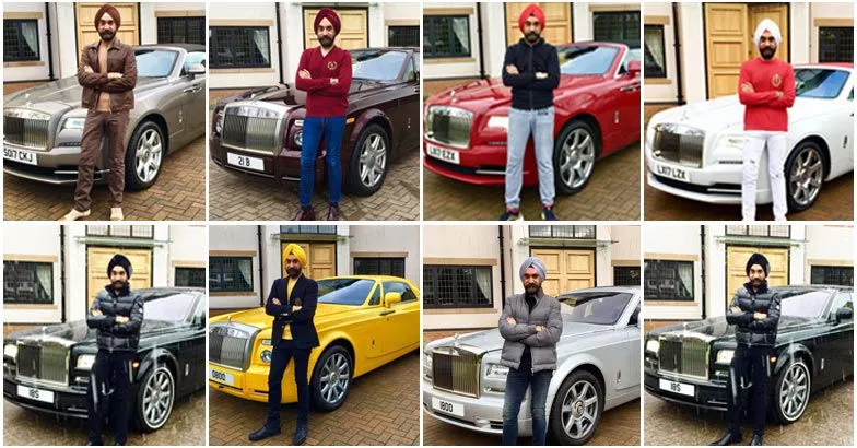 London Based Indian Origin Businessman Reuben Singh Buys Six Rolls Royce Vehicles - Sakshi