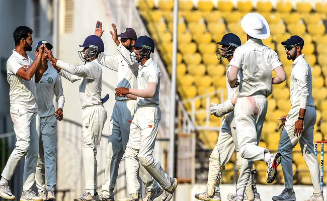 Vidarbha wins Ranji Title Again - Sakshi