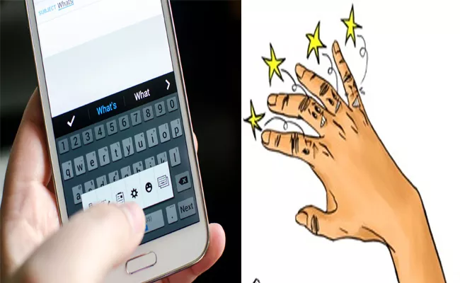 Hand Fingers Injury With Smart Phones - Sakshi