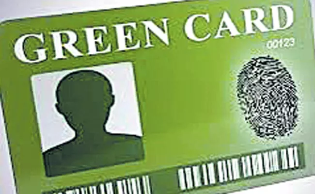 Green Card bill was introduced by the lawmakers in the US Congress - Sakshi