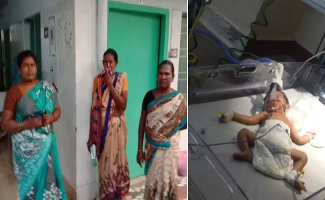 Abducted Infant Appears In Vijayawada Govt Hospital - Sakshi