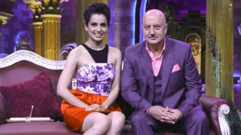 Anupam Kher Supports Manikarnika and Said Kangana Ranaut Is A Rockstar - Sakshi