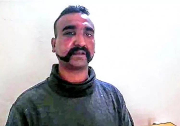 Abhinandan vardhaman real hero of india - Sakshi