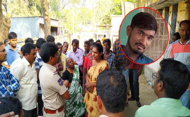 Youth Committed Suicide For Allegations In Suicide Case In Mancherial - Sakshi