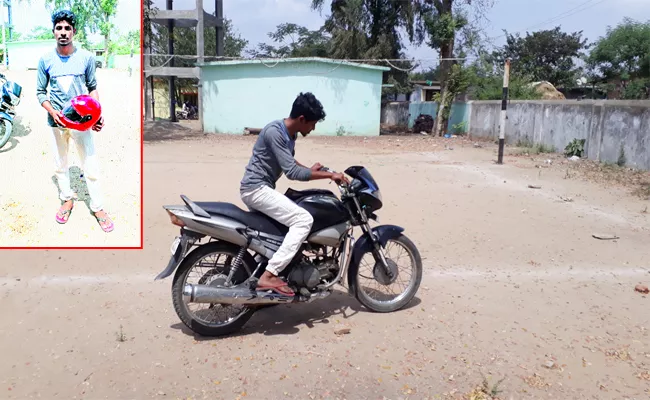 Bhadradri Young Man Invented New Technic With Helmet - Sakshi