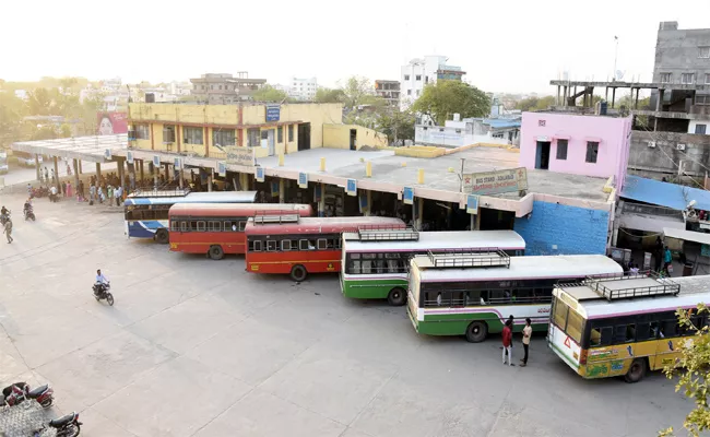 Mini Theatres In Rtc Bus Stands In Adilabad District - Sakshi