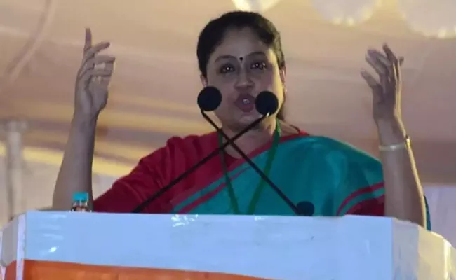 narendra modi scaring people like Terrorist, Says vijayashanthi - Sakshi