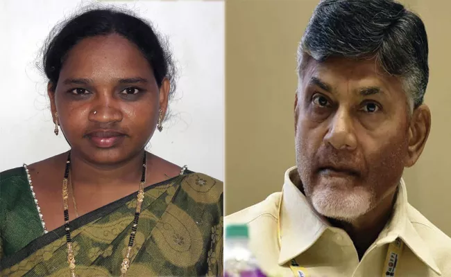 YSRCP Leader Ammaji Slams Chandrababu naidu - Sakshi