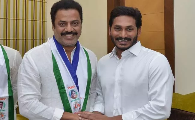 I Will Campaign For YSRCP Says Actor Raja Ravindra - Sakshi