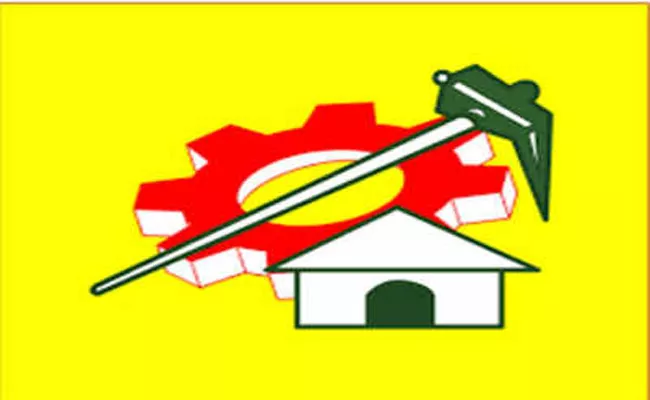 VRO Empolyee Transfered For Removing Flexies Of TDP Party Because Election Code Is In Force - Sakshi