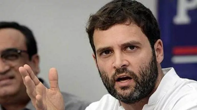 Rahul Gandhi Says Narendra Modi Scared of Xi Jinping - Sakshi