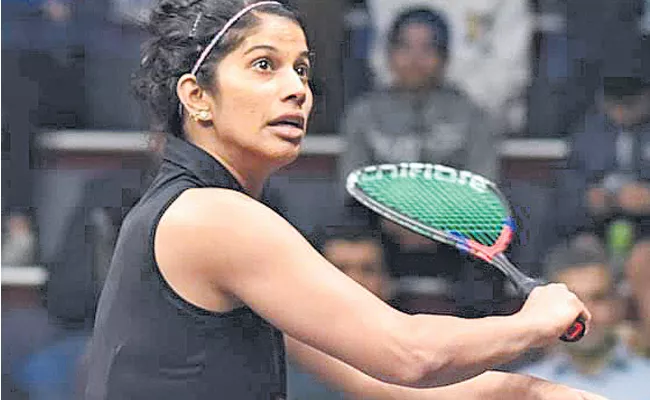 Black Ball Open: Joshna defeat the match - Sakshi