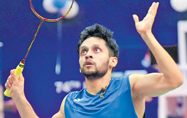 Kashyap Basel in the second round - Sakshi