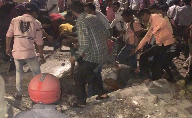 Mumbai CSMT Footover Bridge Collapses,  Several Likely Injured - Sakshi