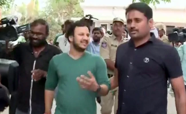 Jayaram Murder Case Accused Produced Before Media By Hyderabad Police - Sakshi