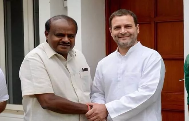 Congress, JD(S) Finalise 20-8 Seat Sharing in karnataka - Sakshi