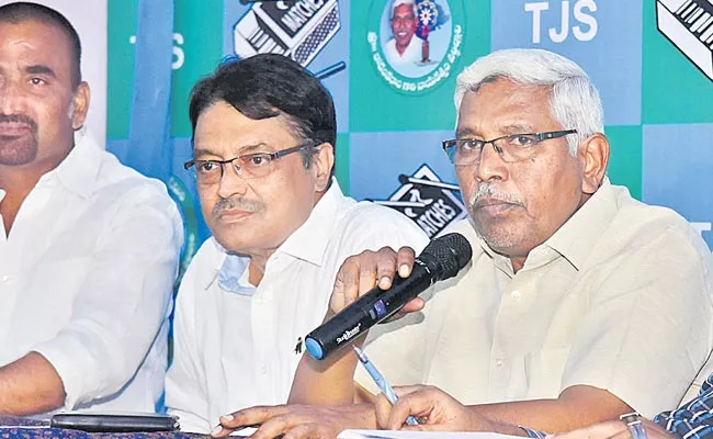 Kodandaram TJS to contest four Lok Sabha seats in Telangana - Sakshi