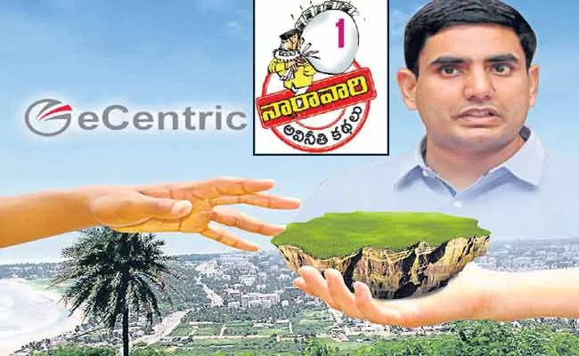 Lokesh Ignores CCLA Orders For Occupying Land In Vizag - Sakshi