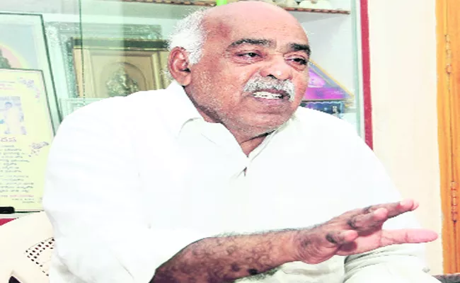 Adult Education Department Retired J.D Gopal Reddy Interview - Sakshi