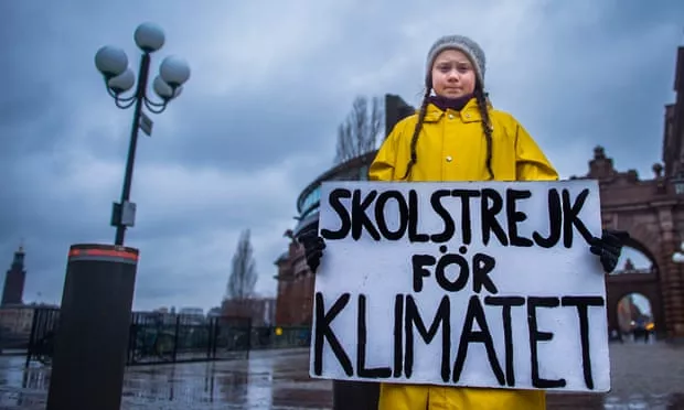 Greta Thunberg,The 16-year Old Nominated for Nobel Peace Prize - Sakshi