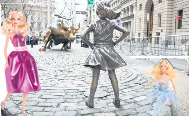 Barbie Place is a new toy named Fearless Girl - Sakshi