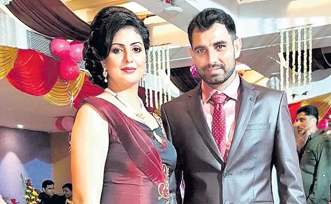 The charge sheet was registered against Mohammad Shami - Sakshi