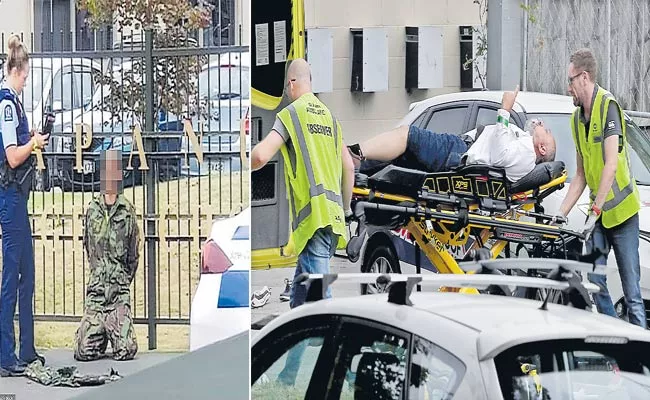 Terrorists kill 49 in an attack on mosques in New Zealand - Sakshi