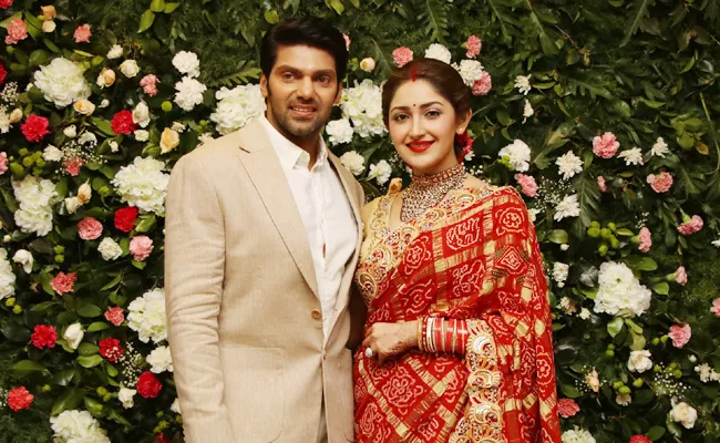 Arya Said Im so Happy About Marriage With Sayesha - Sakshi