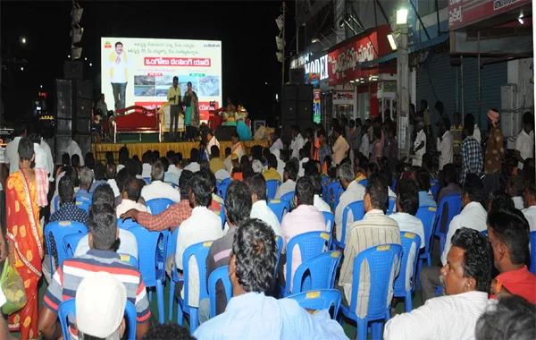 TDP Campaigning In Ongole Against Election Code - Sakshi