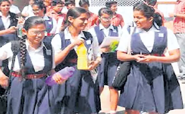 No Entry For Dress Code in SSC Exams  - Sakshi