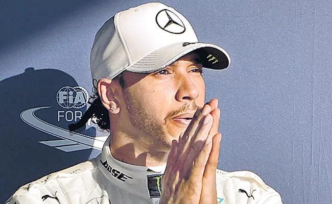 Lewis Hamilton claims Australian Grand Prix pole as Mercedes shine - Sakshi