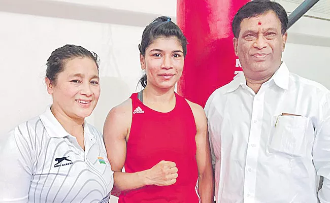 Nikhat to Asian boxing tournaments - Sakshi