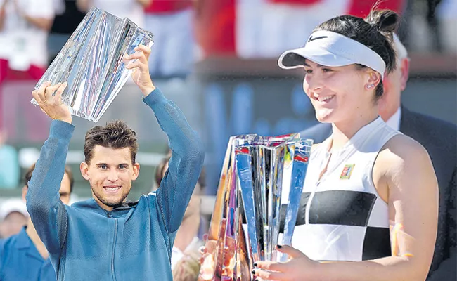  Thiem Topples Federer For Maiden Masters Title - Sakshi