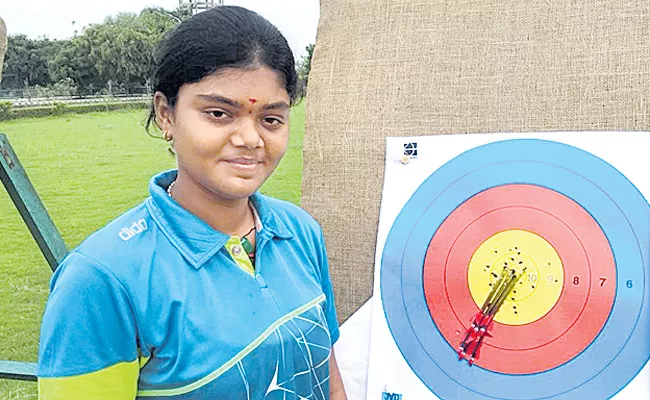 Jyoti Surekha for World Archery Tournament - Sakshi