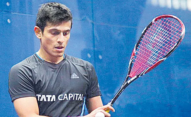 Sourav  defeat at quarter finals - Sakshi