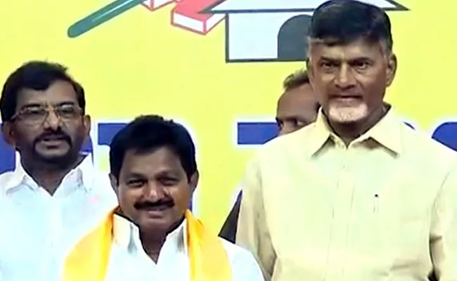 TDP Activists Opposing To Allocate Tickets To Sitting MLA Jawahar - Sakshi