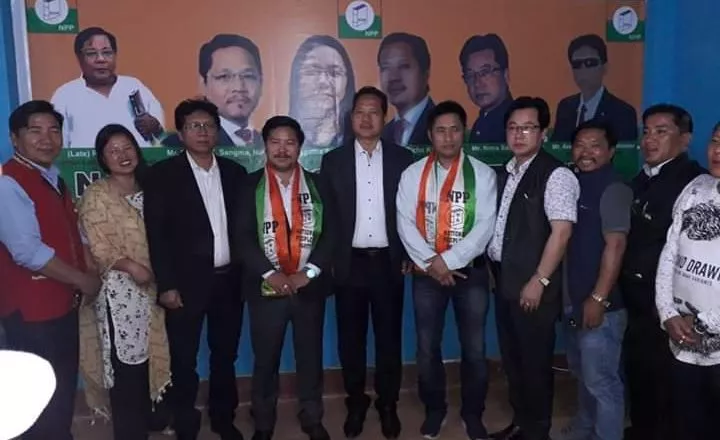 Two BJP Arunachal Ministers Quit Party, Join Conrad Sangma NPP - Sakshi