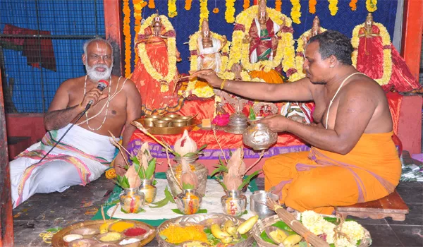 Bhadrachalam Sita Rama Swamy Kalyanam Work Start - Sakshi