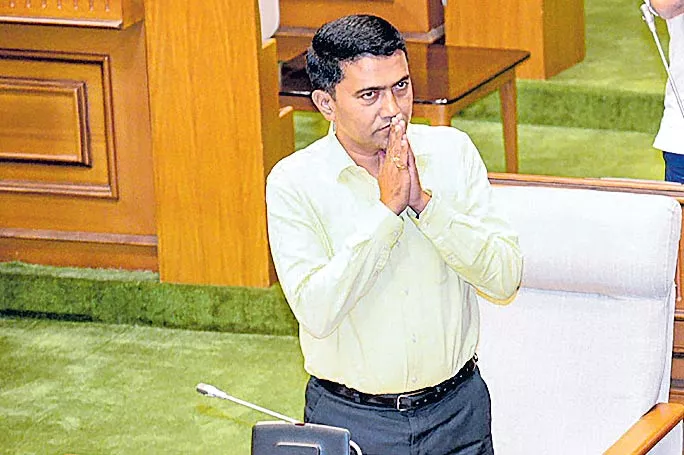 Goa CM Pramod Sawant wins trust vote - Sakshi