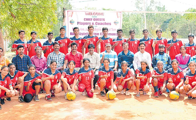 Telangana Throwball Team Announced - Sakshi